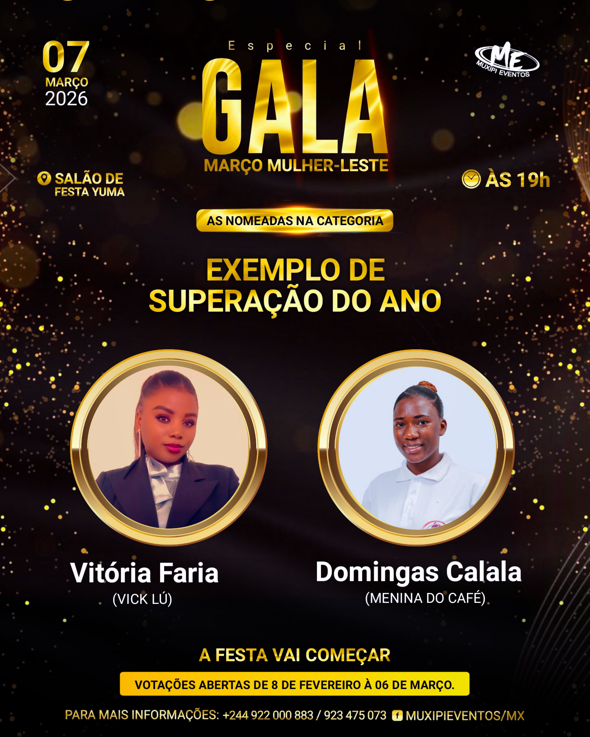 Exemplo de superação do Ano